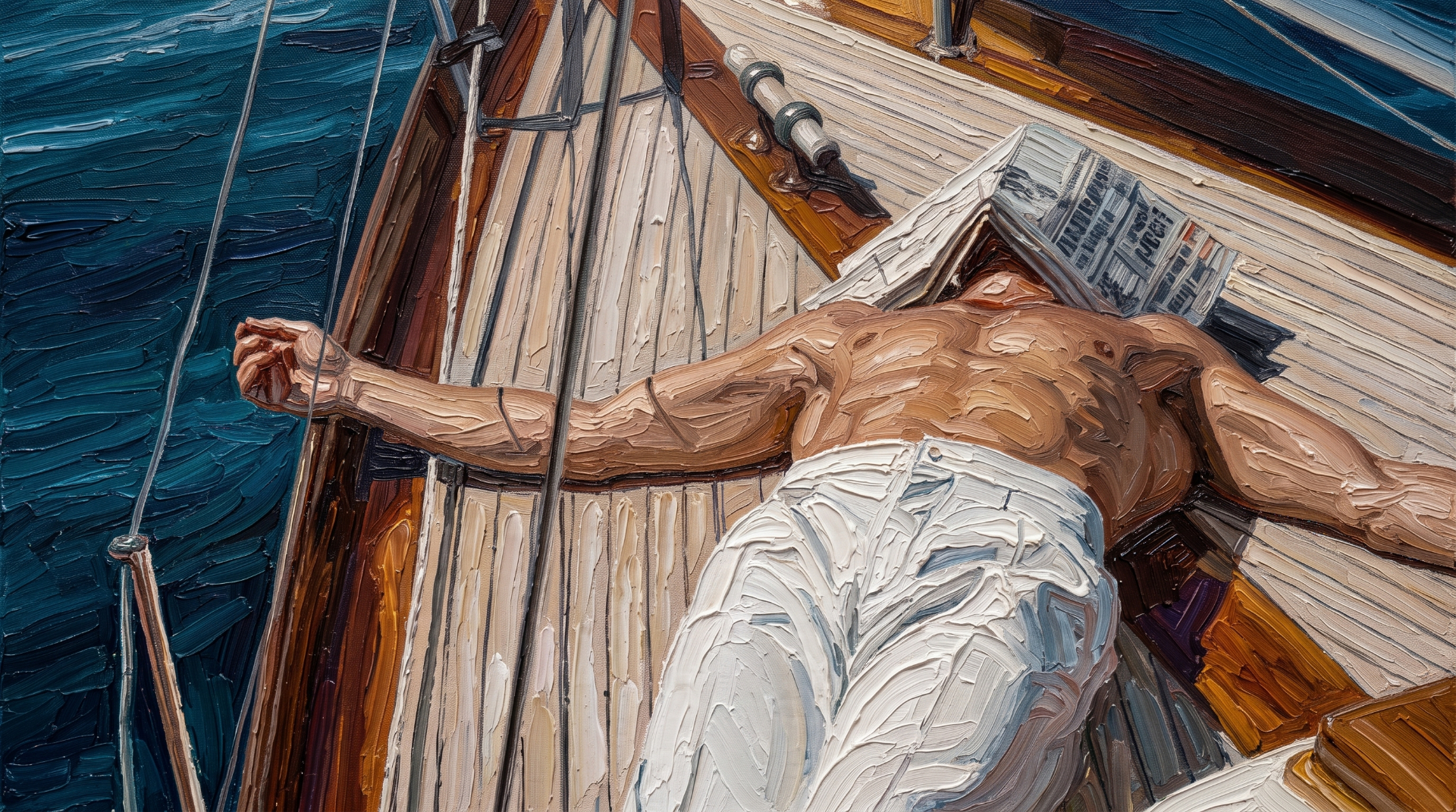 Coleção Old Money — pintura em impasto